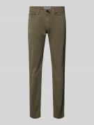 Tapered fit chino in 5-pocketmodel, model 'Lyon'