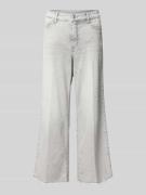 Wide leg jeans met verkort model, model 'Dream'