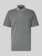 Poloshirt met korte knoopsluiting