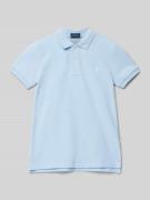 Regular fit poloshirt met logostitching