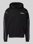 Hoodie met labelprint