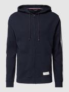 Sweatjack met capuchon, model 'ESTABLISHED'
