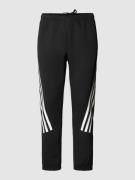 Joggingbroek met contraststrepen en elastische band