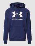 Hoodie met labelprint