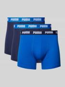 Boxershort met labeldetail in een set van 3 stuks