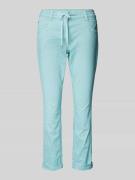 Slim fit broek met tunnelkoord