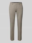 Modern fit pantalon met persplooien