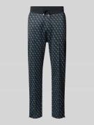 Sweatpants met all-over logoprint, model 'KORBIN'