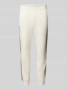 Slim fit sweatpants met elastische band