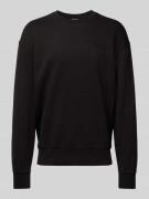 Sweatshirt met ribboorden