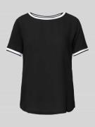 T-shirt met ronde hals