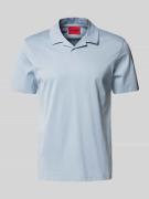 Poloshirt met V-hals, model 'Dimerspolo'