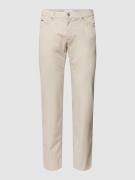 Straight fit chino met 5-pocketmodel, model 'Cadiz'