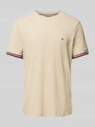 T-shirt met labelstitching