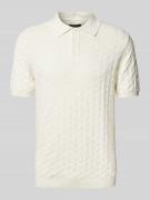 Slim fit poloshirt van puur katoen