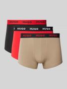 Boxershort met elastische band in een set van 3 stuks