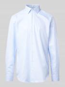 Regular fit zakelijk overhemd van big twill