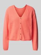 Cardigan met V-hals, model 'Klaka'