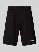 Sweatshorts met elastische band