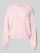 Oversized gebreide pullover van viscose, model 'CHARLOTT'