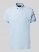 Regular fit poloshirt van katoenmix