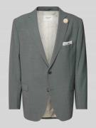 Slim fit 2-knoops colbert met wol, model 'Shelby'