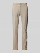 Regular fit chino met paspelzak, model 'FABIO'