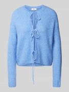 Cardigan met vetersluiting