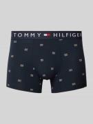 Boxershort met elastische band met label