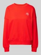 Regular fit sweatshirt van puur katoen