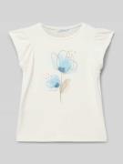 T-shirt met motiefprint
