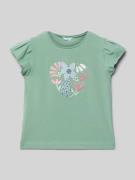 T-shirt met motiefprint