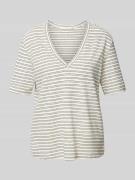 T-shirt met V-hals