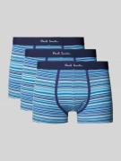 Boxershort met elastische band met logo in een set van 3 stuks