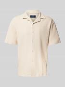 Regular fit vrijetijdsoverhemd met reverskraag