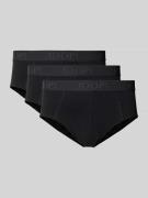 Slip met elastische band met label in een set van 3 stuks