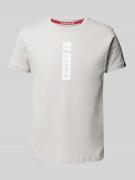 T-shirt met labelprint