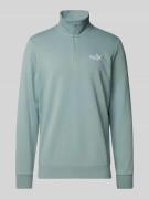 Sweatshirt met labelstitching