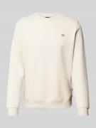 Sweatshirt met labeldetail