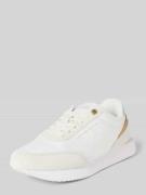Sneakers met vetersluiting