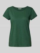 Regular fit T-shirt van puur katoen