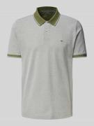 Regular fit poloshirt met logostitching