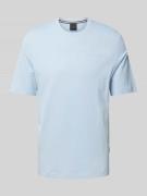 T-shirt met labelprint