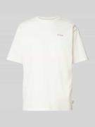 T-shirt met labelstitching