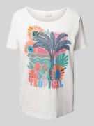 T-shirt met motiefprint