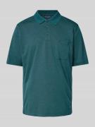 Regular fit poloshirt met borstzak