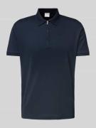 Poloshirt met korte ritssluiting