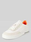 Sneakers met labelprint