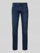 Slim fit jeans met katoen, model 'GLENN'