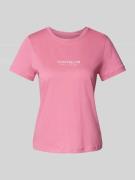 Regular fit T-shirt van puur katoen